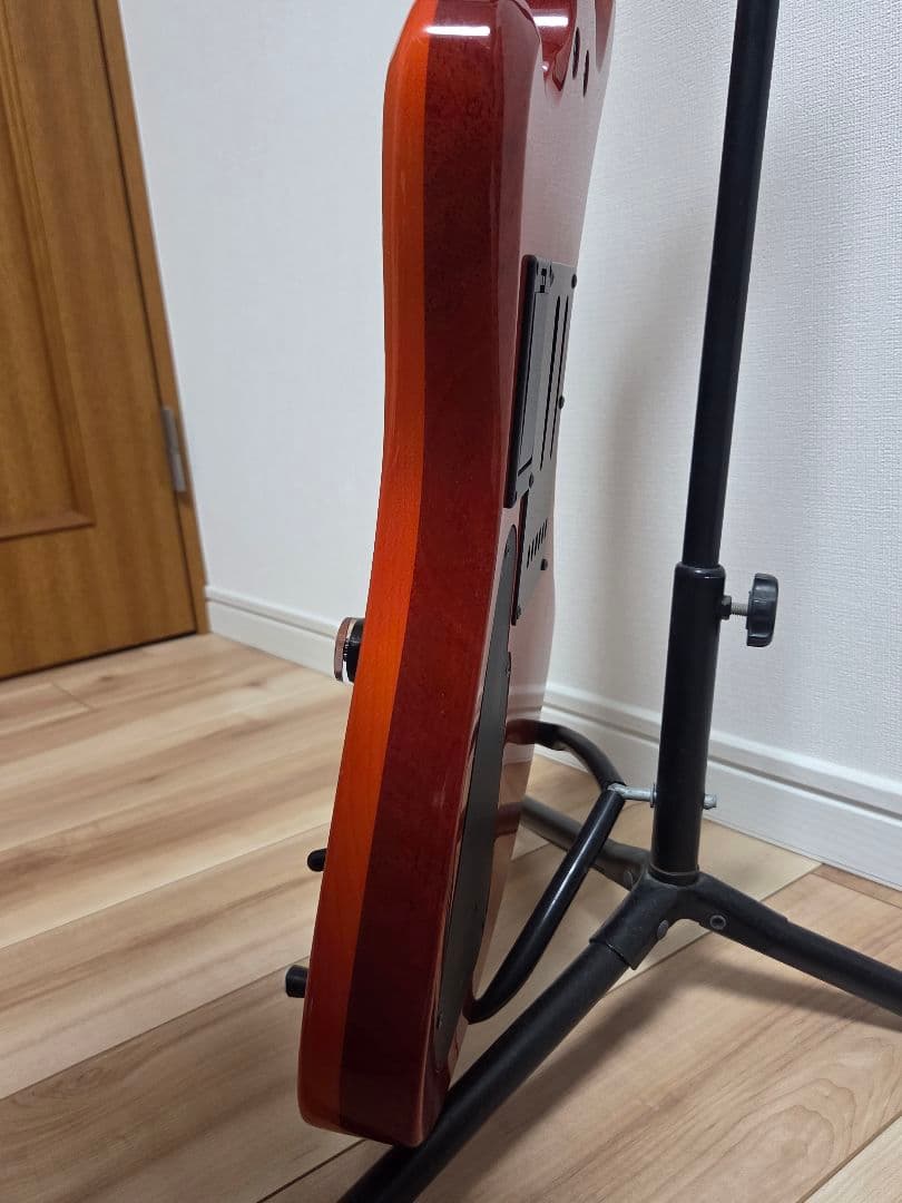 【美品】kiyoshiモデル エレキギター オレンジ