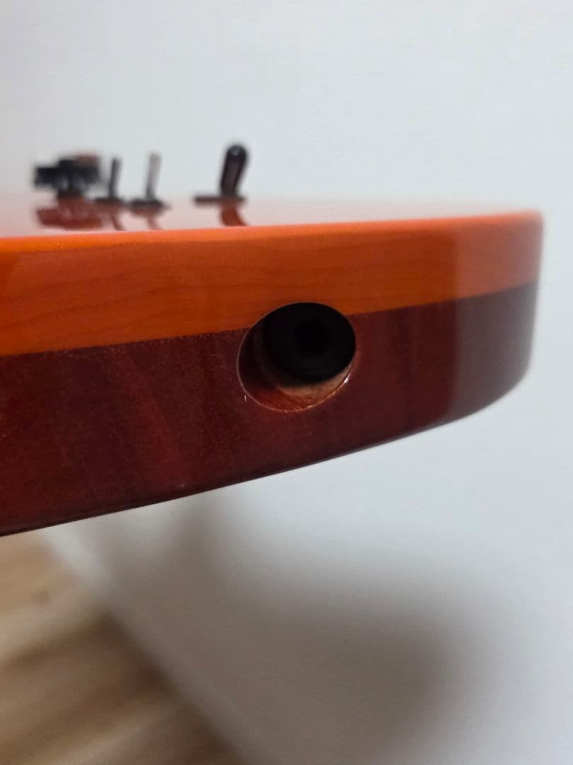 【美品】kiyoshiモデル エレキギター オレンジ