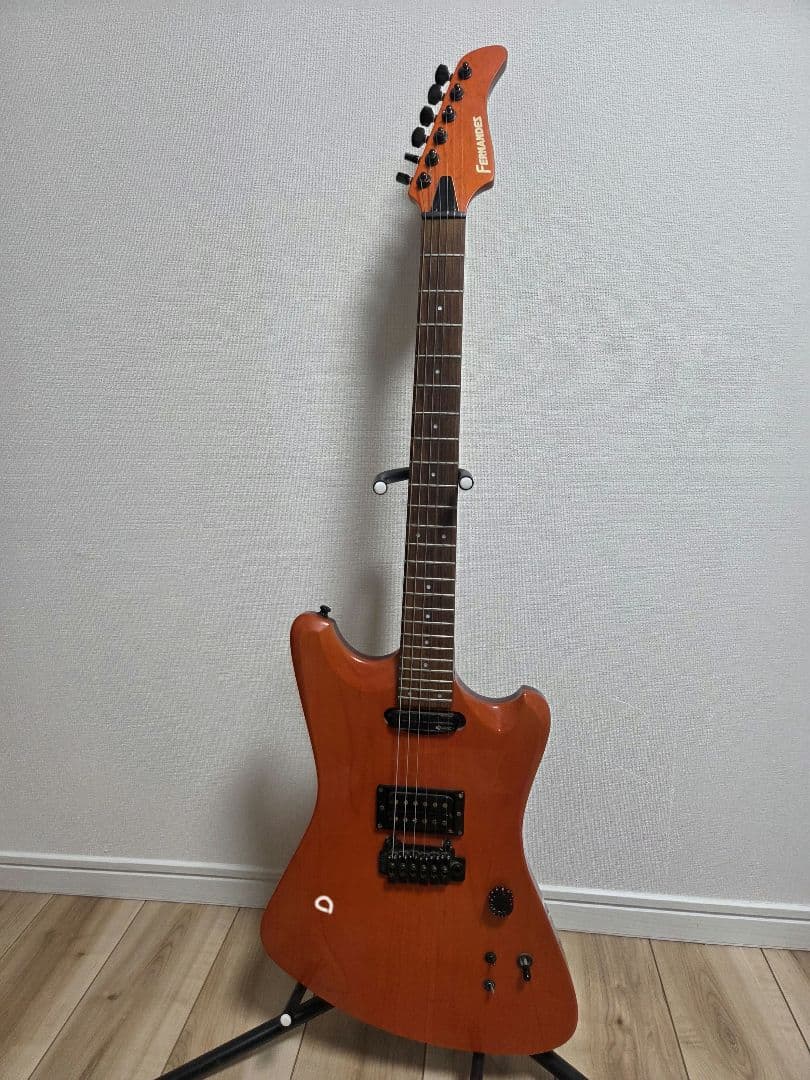 【美品】kiyoshiモデル エレキギター オレンジ