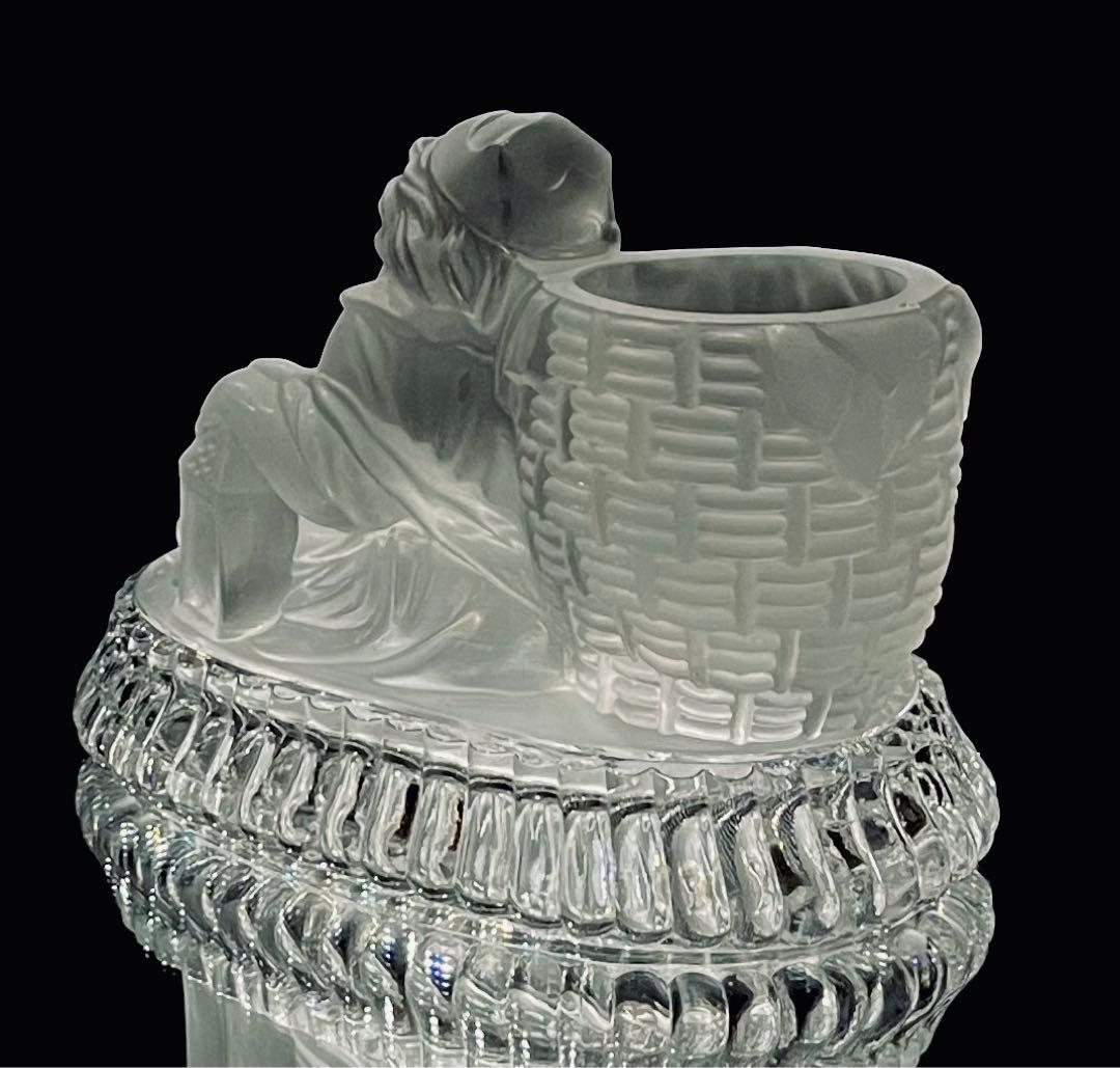 BACCARAT バカラ/※極上品1878年　図録掲載稀少作品　オブジェ　置物