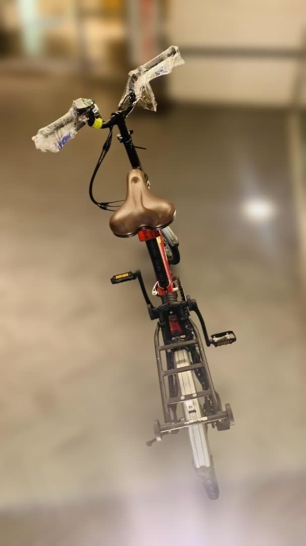 HARRY QUINN 折りたたみ自転車 赤