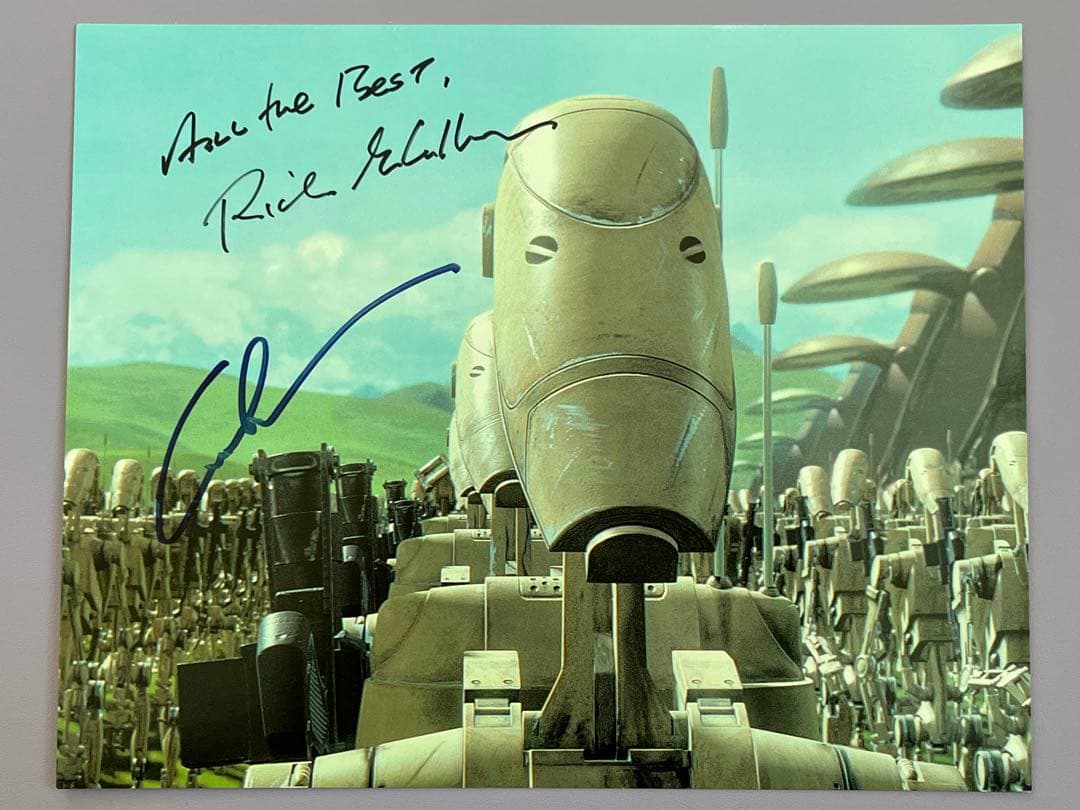 スターウォーズ　直筆サイン　２名 マッカラムプロデューサー　ルーカス監督