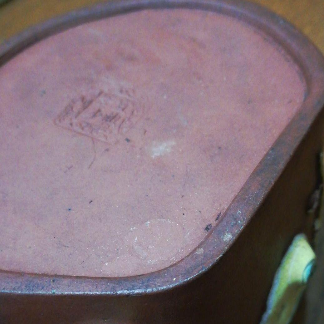 宜興紫砂　梅花壷