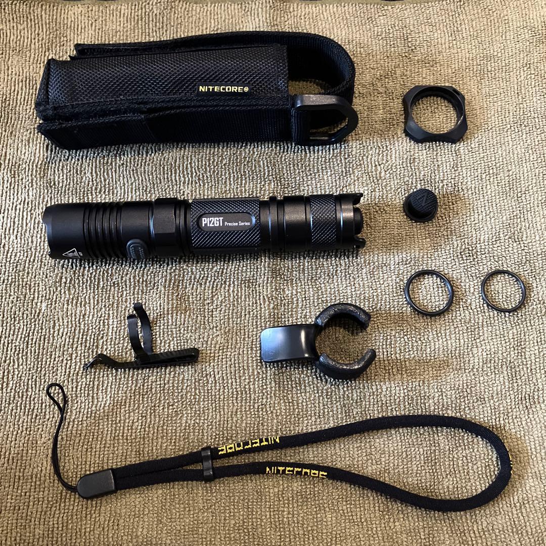 NITECORE P12GT、フック（SUREFIRE 6P/G2/6PX用）付