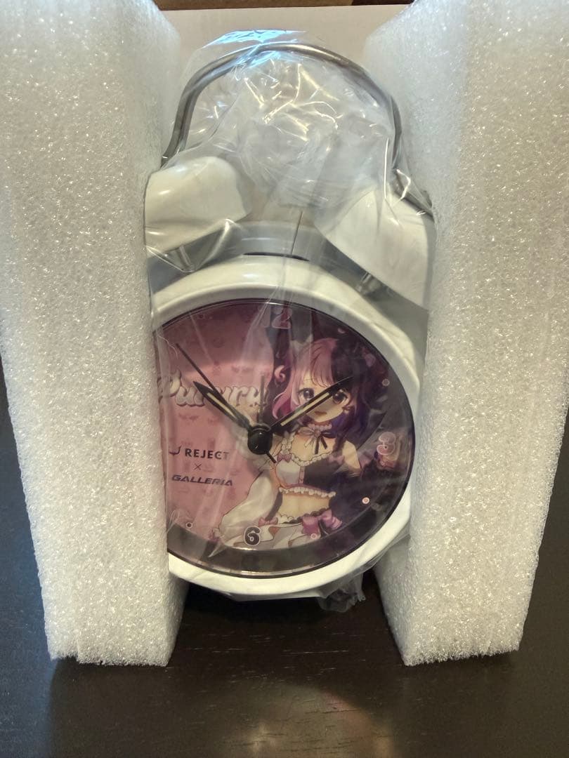 100名様限定Vtuber天鬼ぷるるさんGALLERIA 目覚まし時計