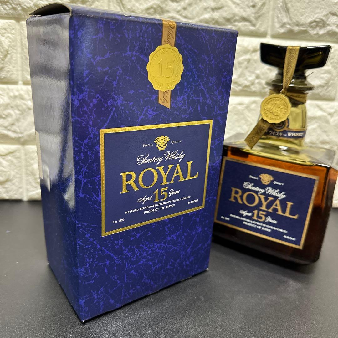レア！古酒2001年　サントリーローヤルプレミアム15年ブルーラベル