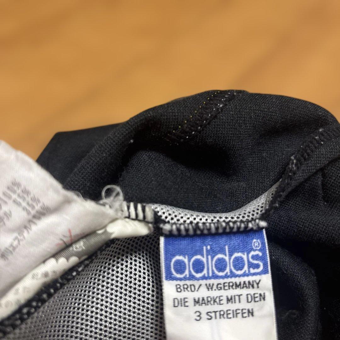 adidas ジャージ上下セット 黒　西ドイツ　デサント