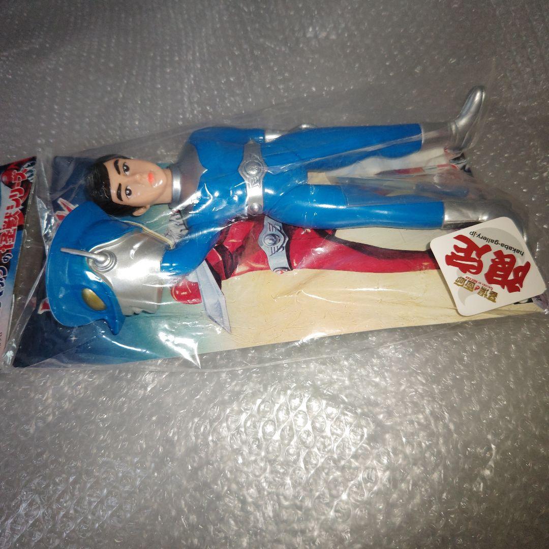 ブルマァク　レッドマン　ソフビ　青　面取れ　未開封