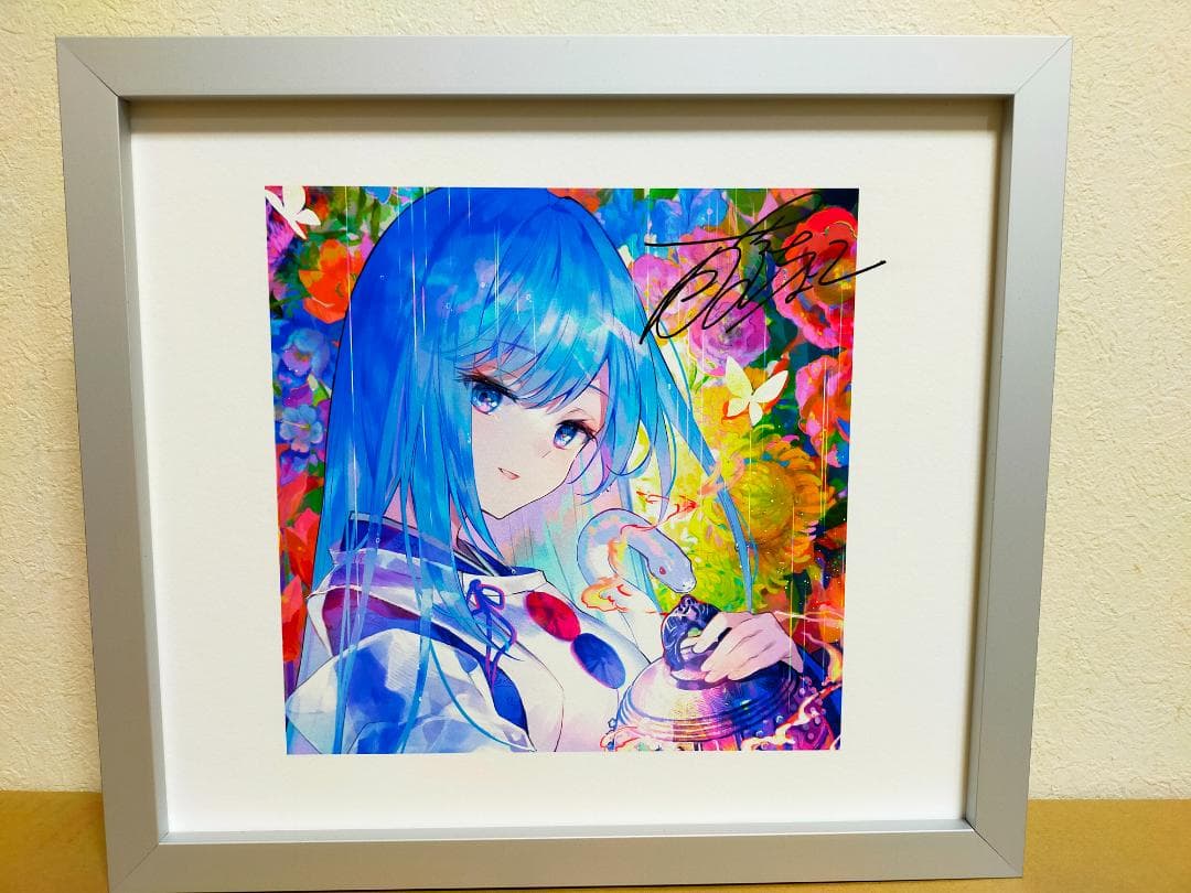 藤ちょこ　直筆サイン入り FaceGlam + ポストカード　白拍子花子　3