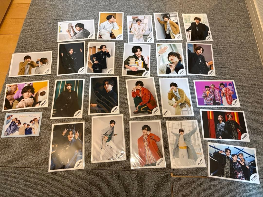 ⭐︎値下げ（まとめ売り）なにわ男子⭐︎道枝駿佑⭐︎うちわ、ちびぬい、指人形、写真他