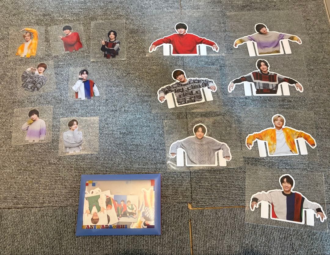 ⭐︎値下げ（まとめ売り）なにわ男子⭐︎道枝駿佑⭐︎うちわ、ちびぬい、指人形、写真他