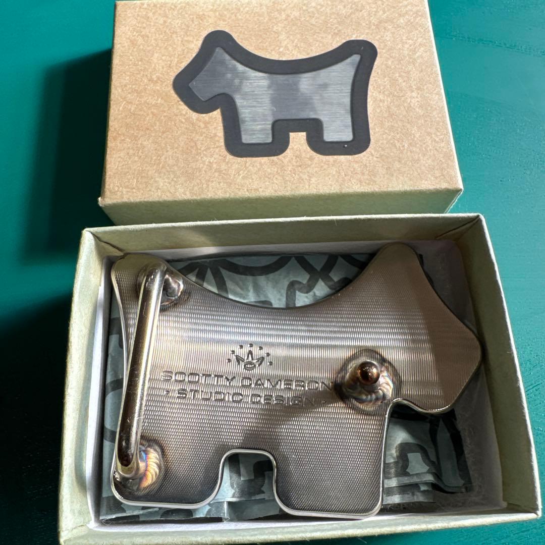 超レア　SCOTTYCAMERON ベルト　バックルと迷彩バッグ２点セット！