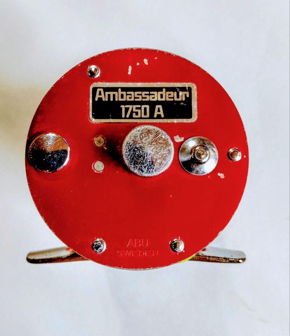 「ヴィンテージ」ABU リール 1750A+おまけオールドチヌ竿「世紀1-15」