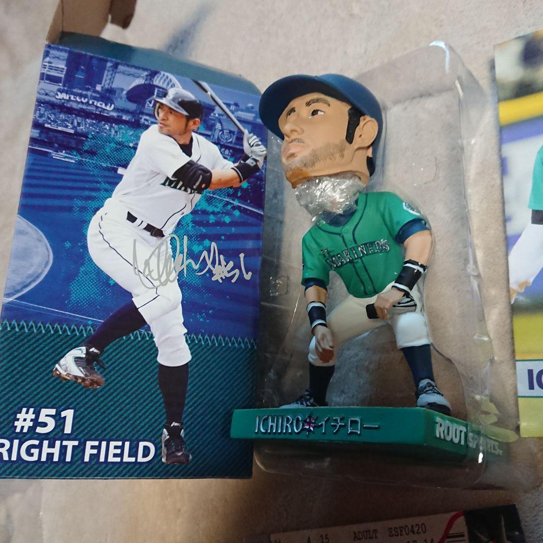 5】イチロー 2012年 球場配布 ボブルヘッドドール〈チケット付き〉