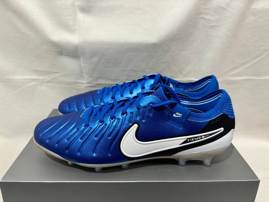 シューズ nike legend 10 elite ag-pro 27.5 blue
