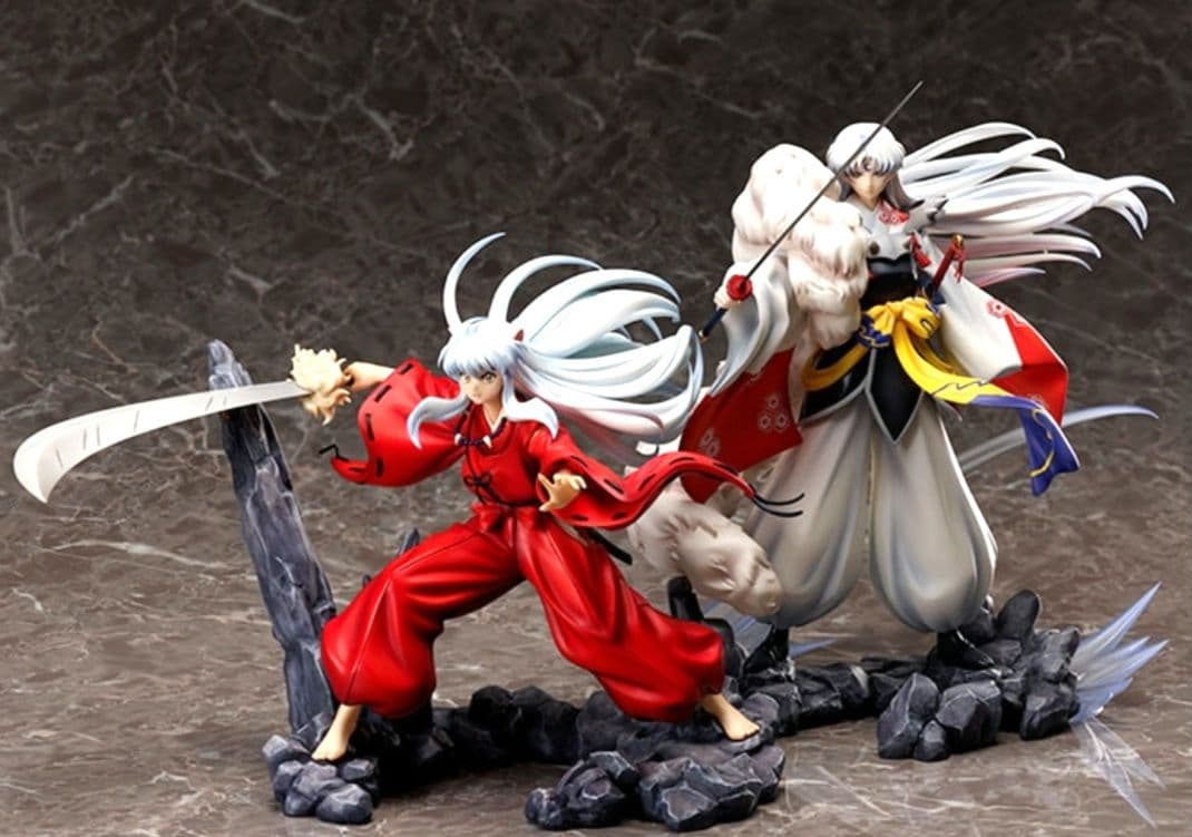 犬夜叉、殺生丸フィギュア2体セット