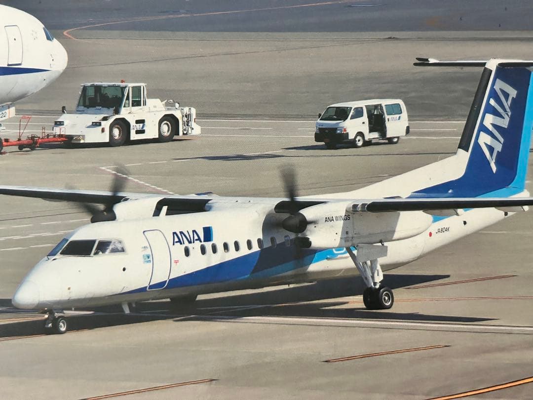 ANA DHC-8-300 スケール1:200 全日空商事