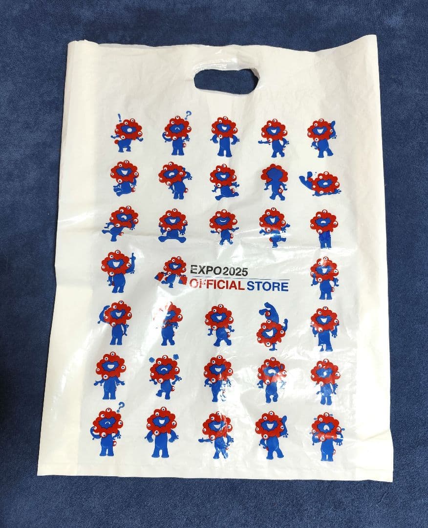 万博限定 黒ミャクミャク ×EDWIN チェーン付 ぬいぐるみ S【新品 】袋付