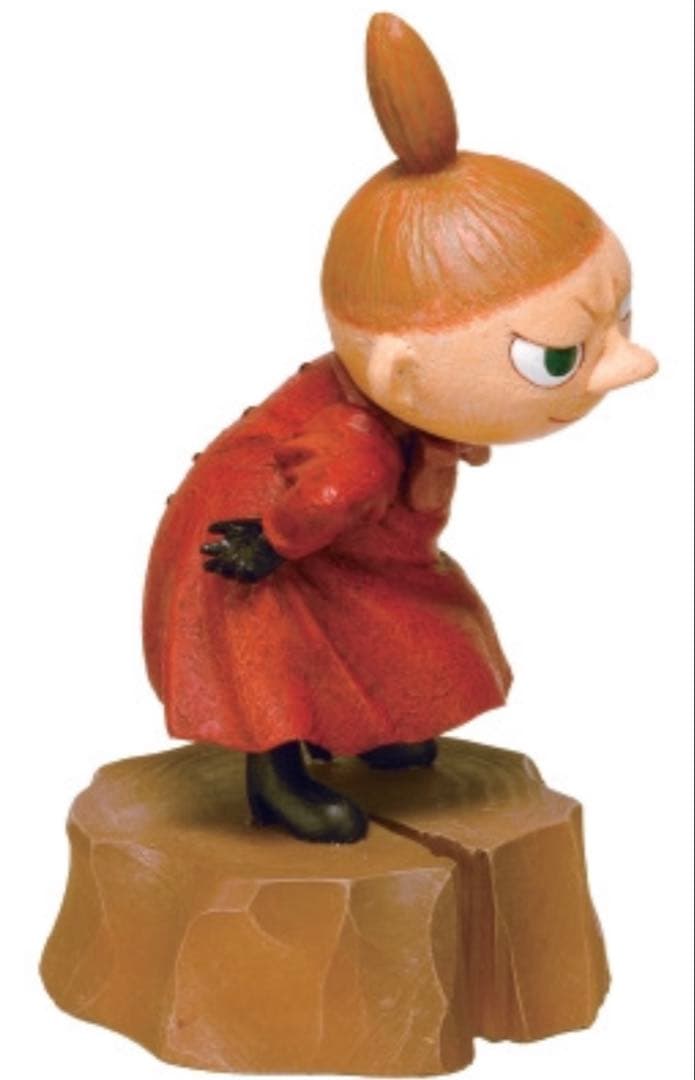 ムーミン　リトルミイ　フィギュア　いたずら考え中