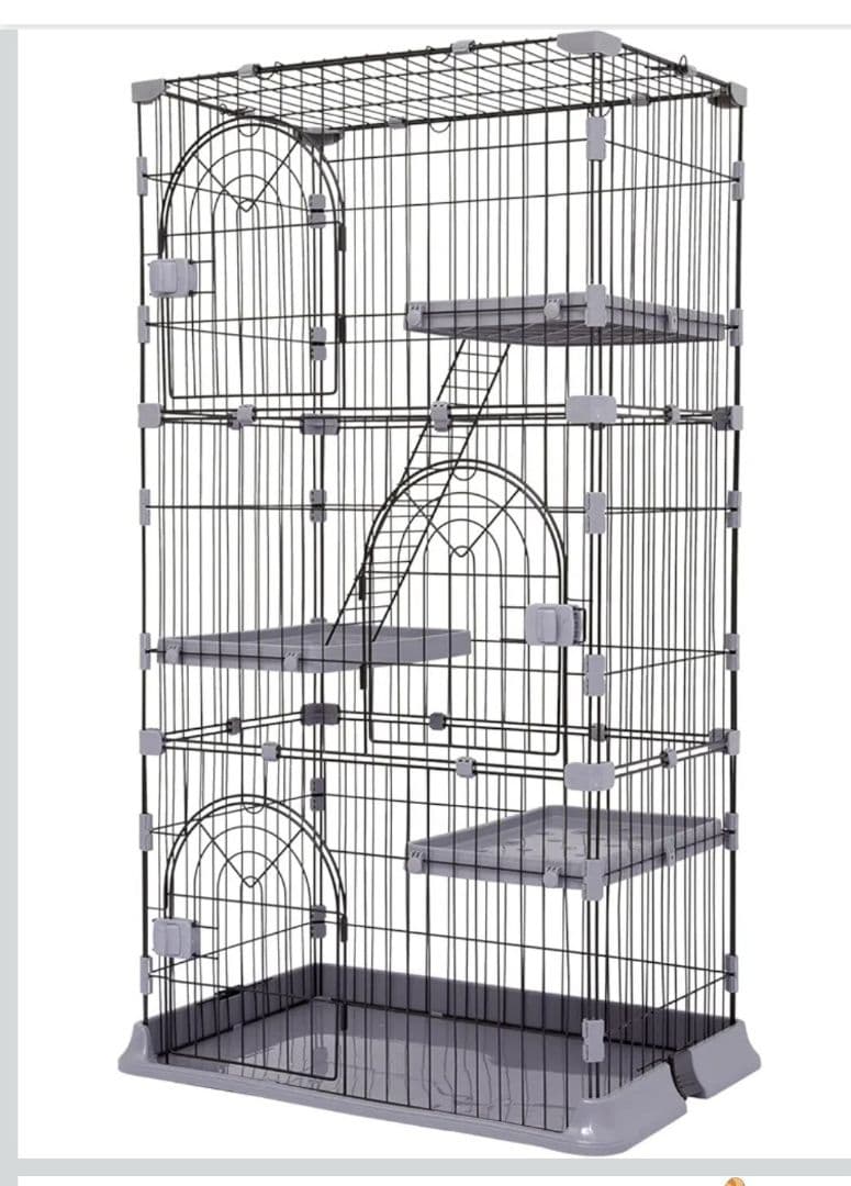 キャットケージ 3段 中古