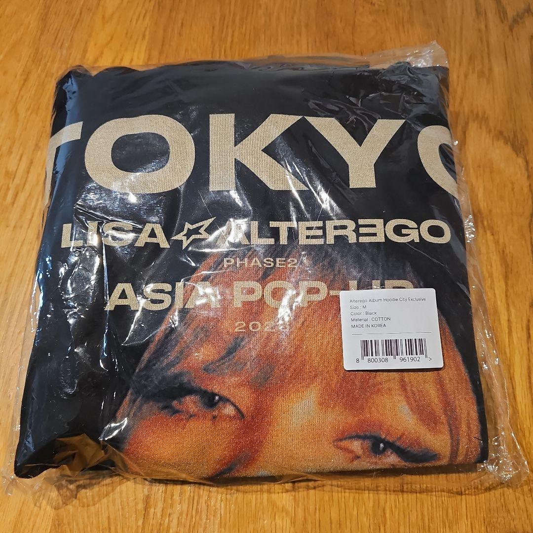 東京限定★BLACKPINK LISA リサ　パーカー Mサイズ　フーディー