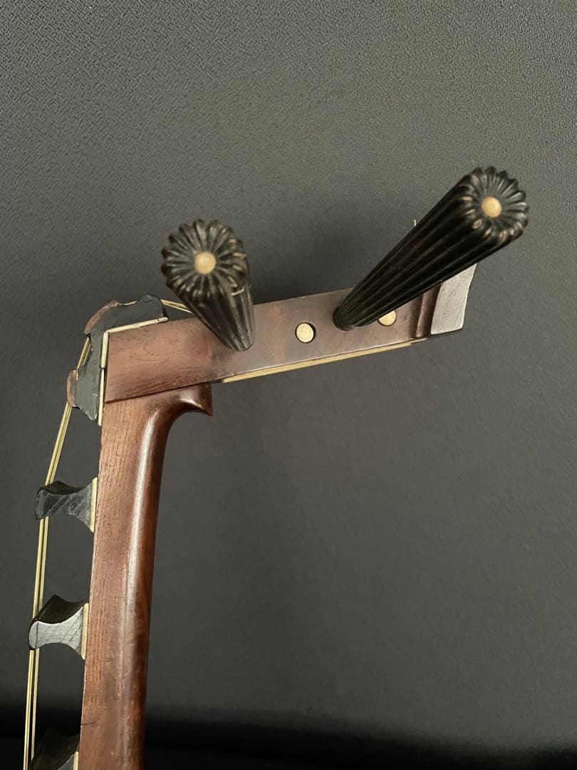 珍品　希少　美品　筑前　四弦五柱 琵琶　筑前琵琶　和楽器