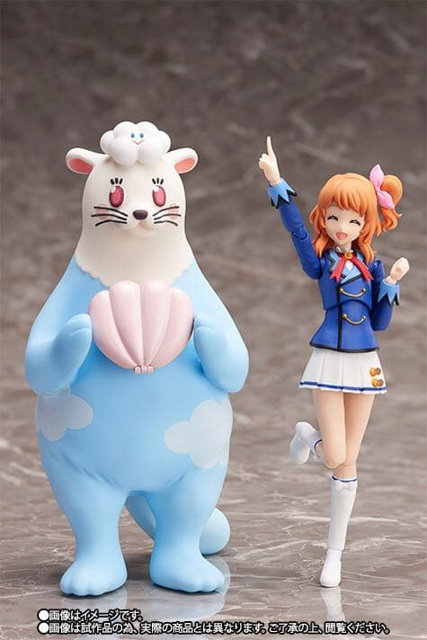 アイカツ　S.H.Figuarts フィギュアーツ　あかり　いちご　ユリカ