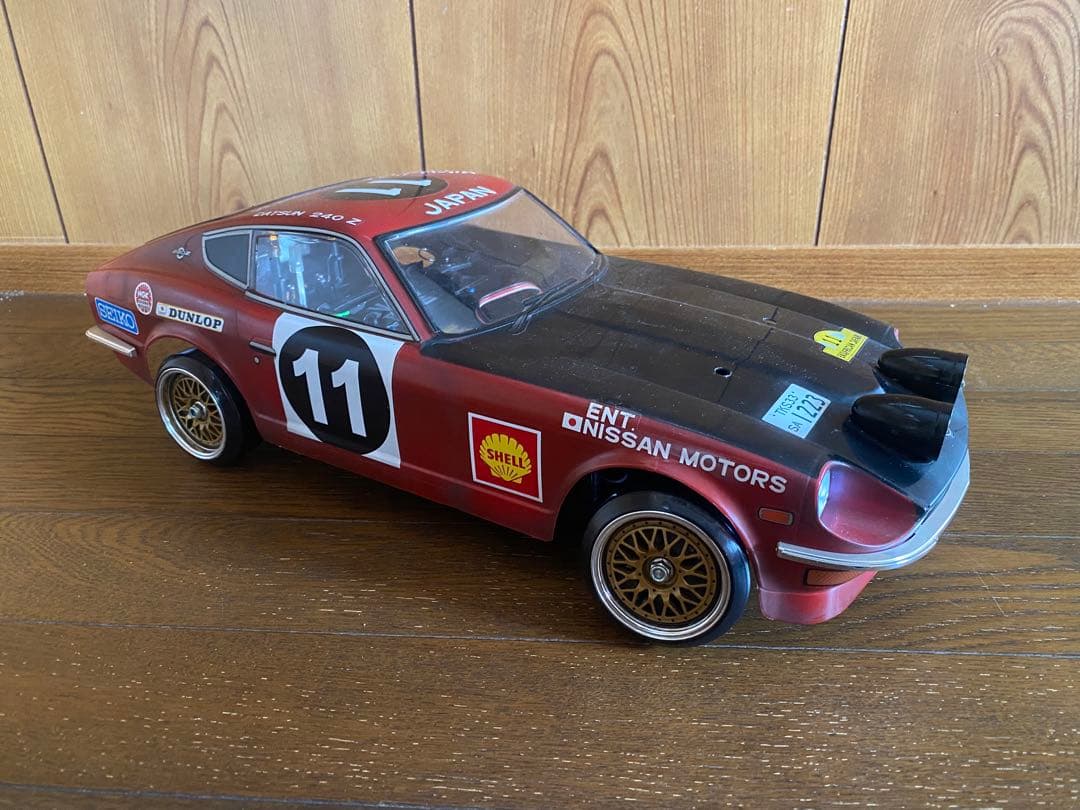 タミヤ 1/10 フェアレディZ 240Z ラリー　ボディーセット　LED仕様