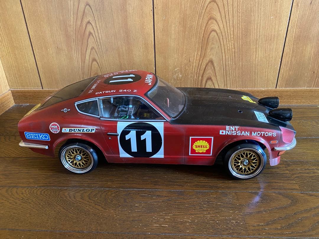 タミヤ 1/10 フェアレディZ 240Z ラリー　ボディーセット　LED仕様