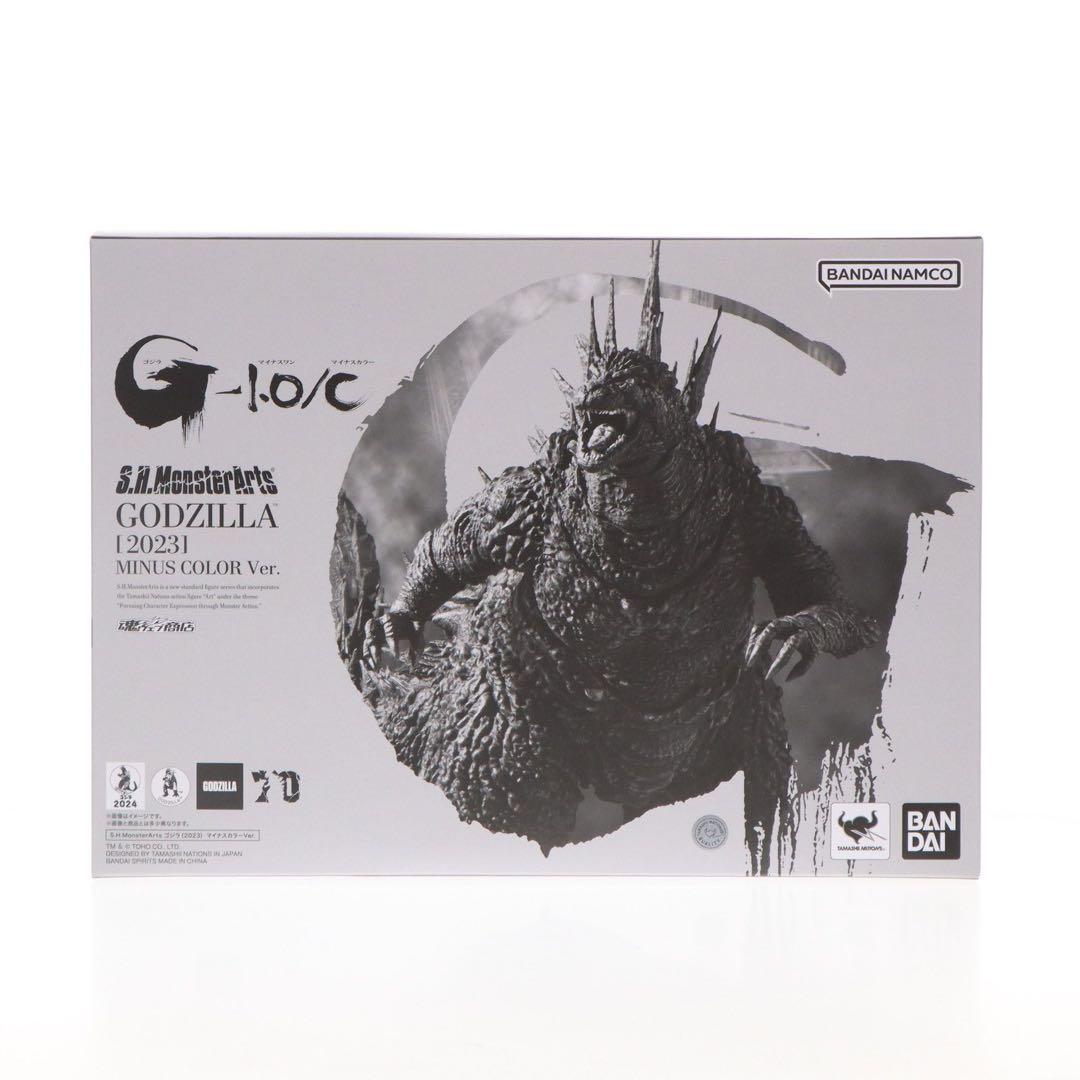 新品未開封品 s.h.monsterarts ゴジラ 2023 マイナスカラー
