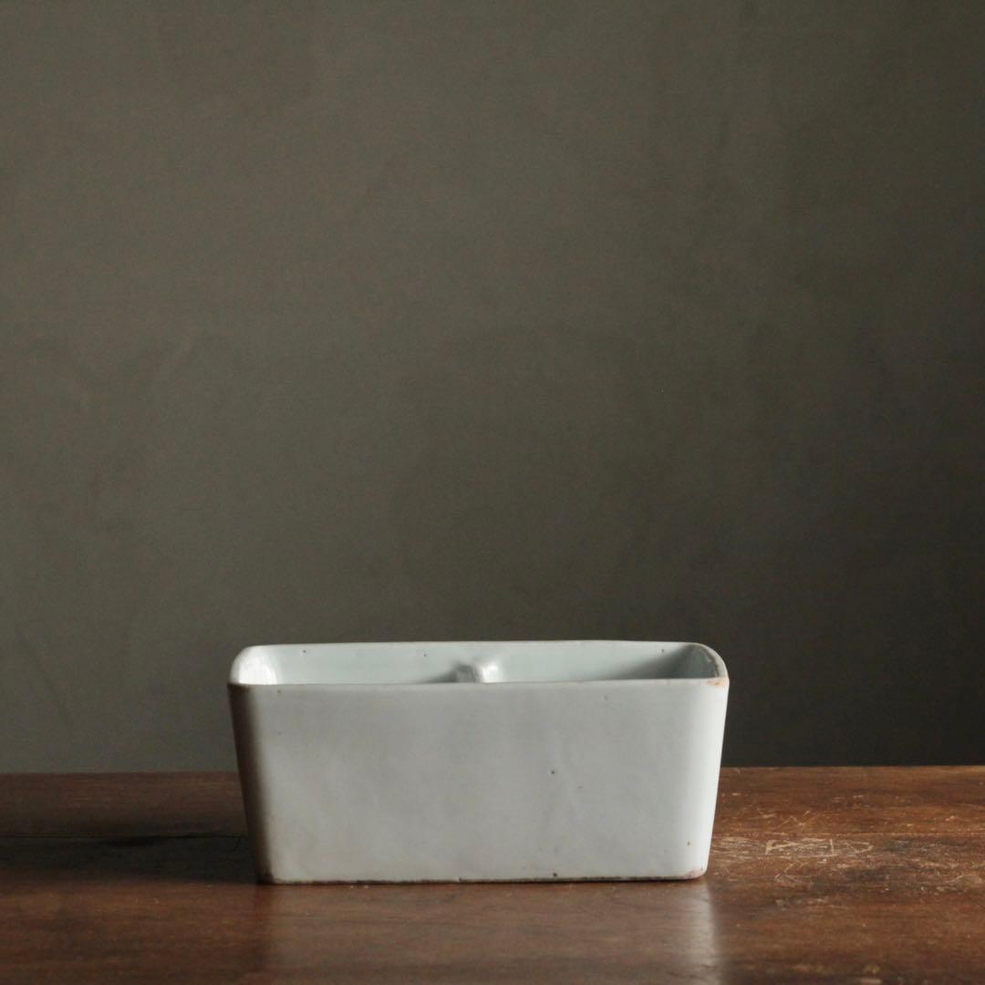 白磁 筆洗 古道具 アンティーク オブジェ 花器