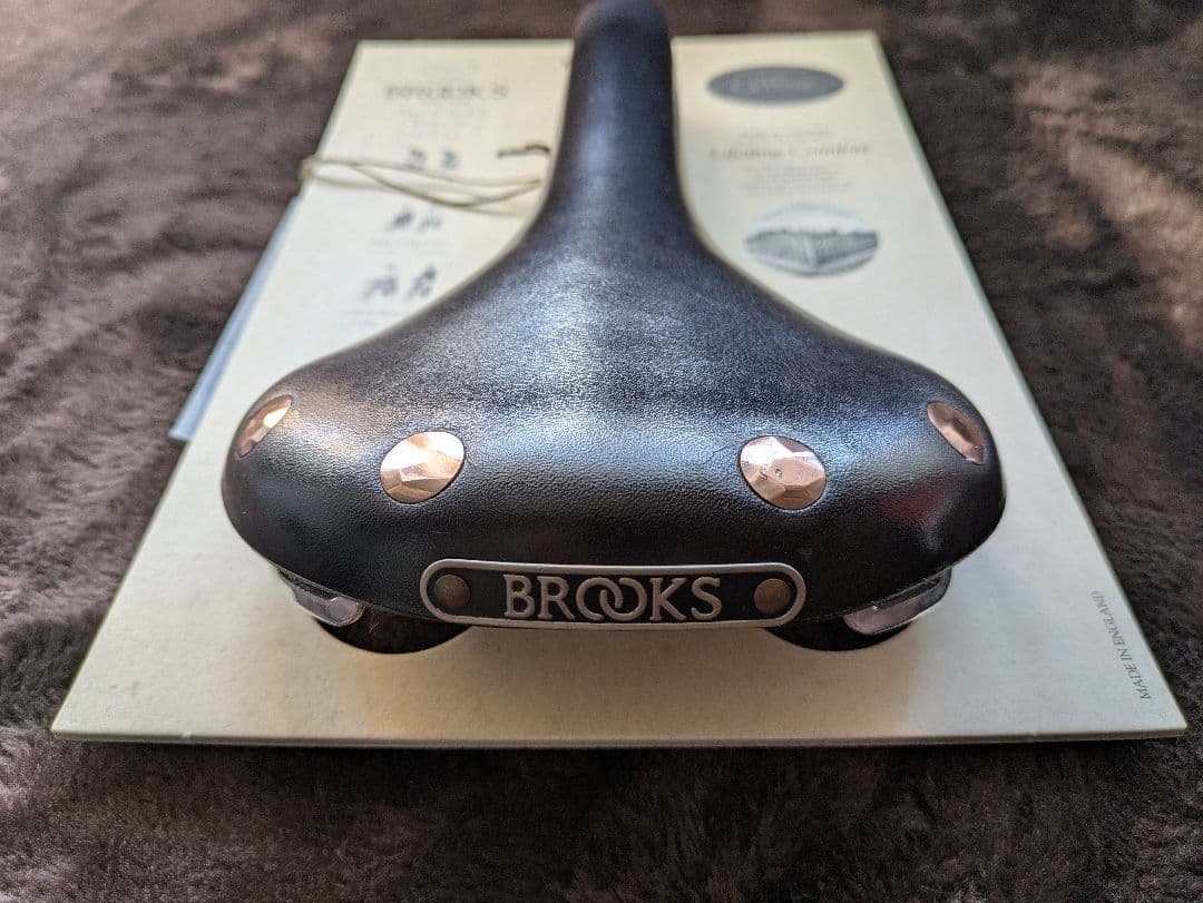 Brooks Swift ブルックス スイフト 銅鋲　天然皮革　箱付き