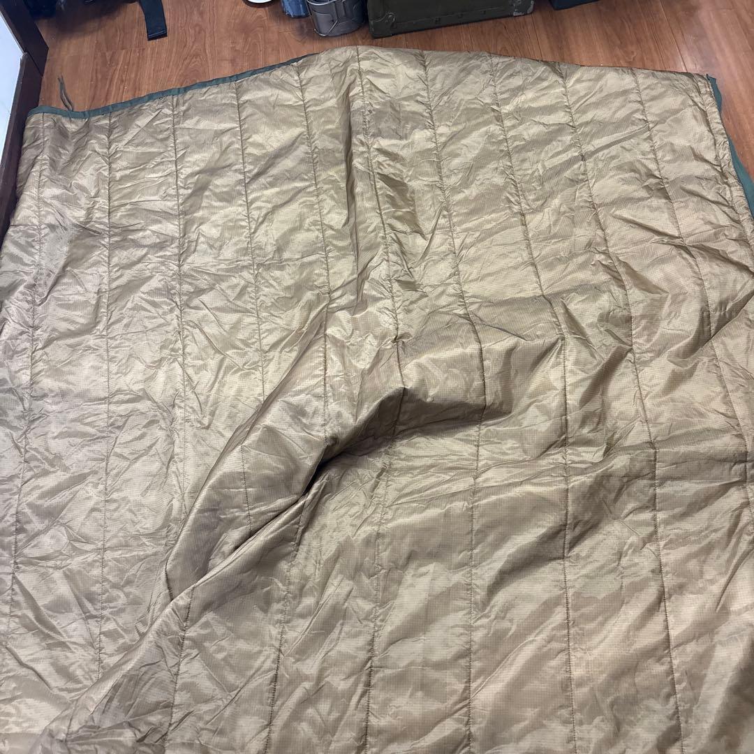 未使用品　米軍実物　LINER WETWEATHER PONCHO ジッパー付き