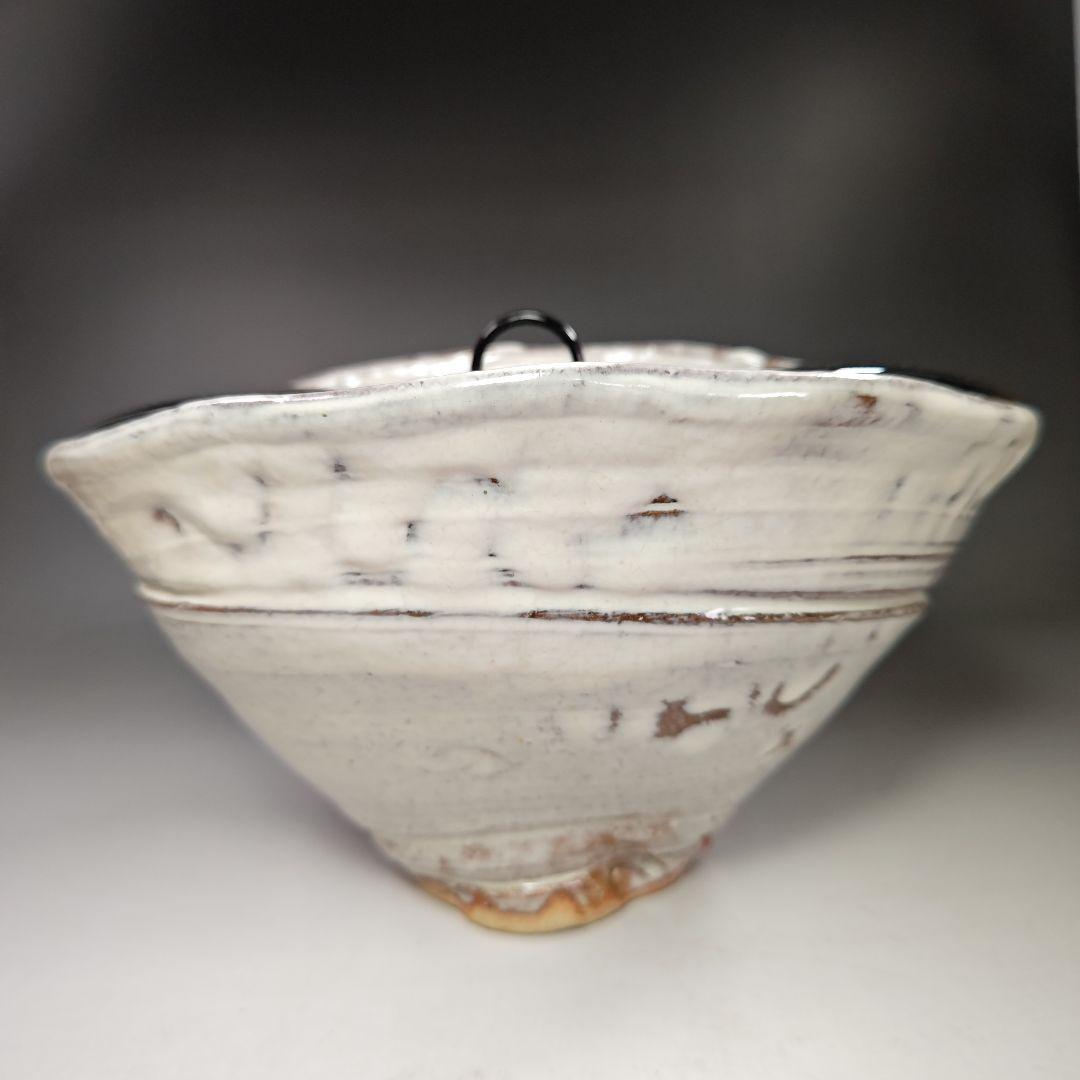 イ301 水指『吉田萩苑作』『萩焼　玉隆山　二重共箱』茶道具