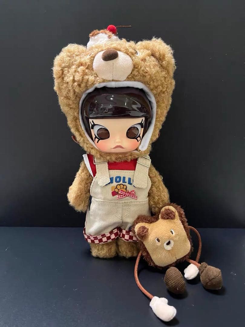 popmart MOLLY Bear Bread 1/8 アクションフィギュア