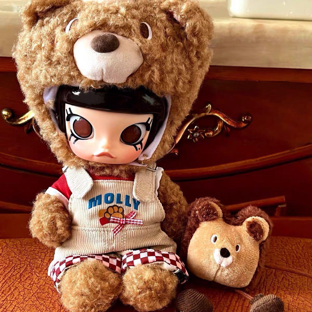popmart MOLLY Bear Bread 1/8 アクションフィギュア
