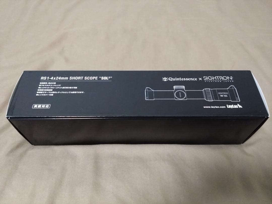 ライラクスxサイトロン RS1-4×24mm ショートスコープ SOL2