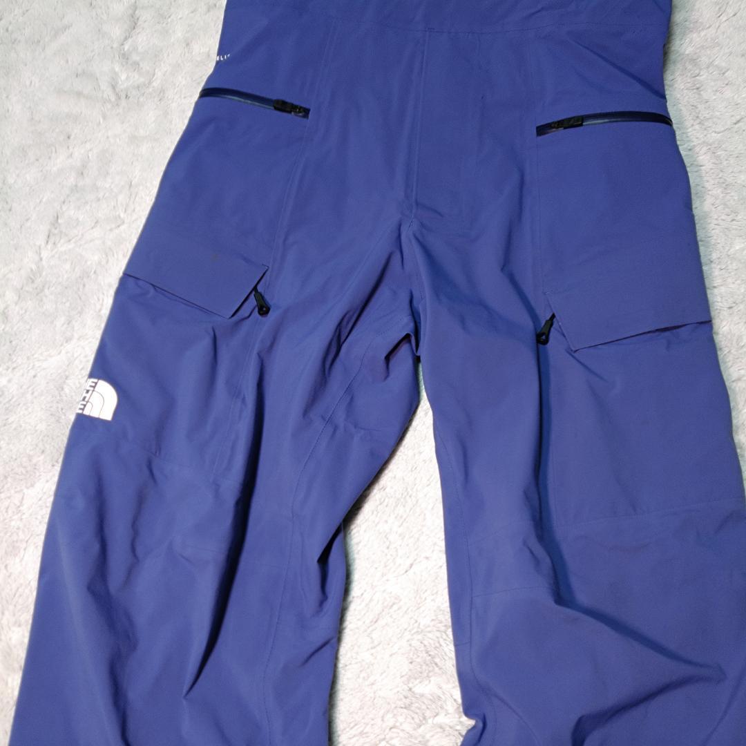 ノースフェイス　ヒューチャーライト　紫　ビブパンツ 　サミット　NS62304