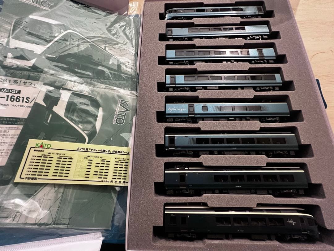 KATO 10-1662 E261系サフィール踊り子　最新ロッド