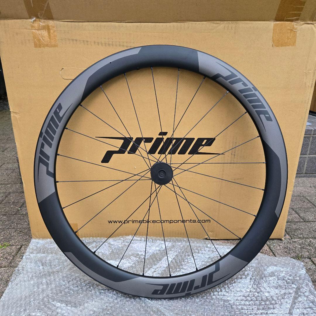 【新品・前後】Prime RR-50V2 カーボンクリンチャー ディスクホイール
