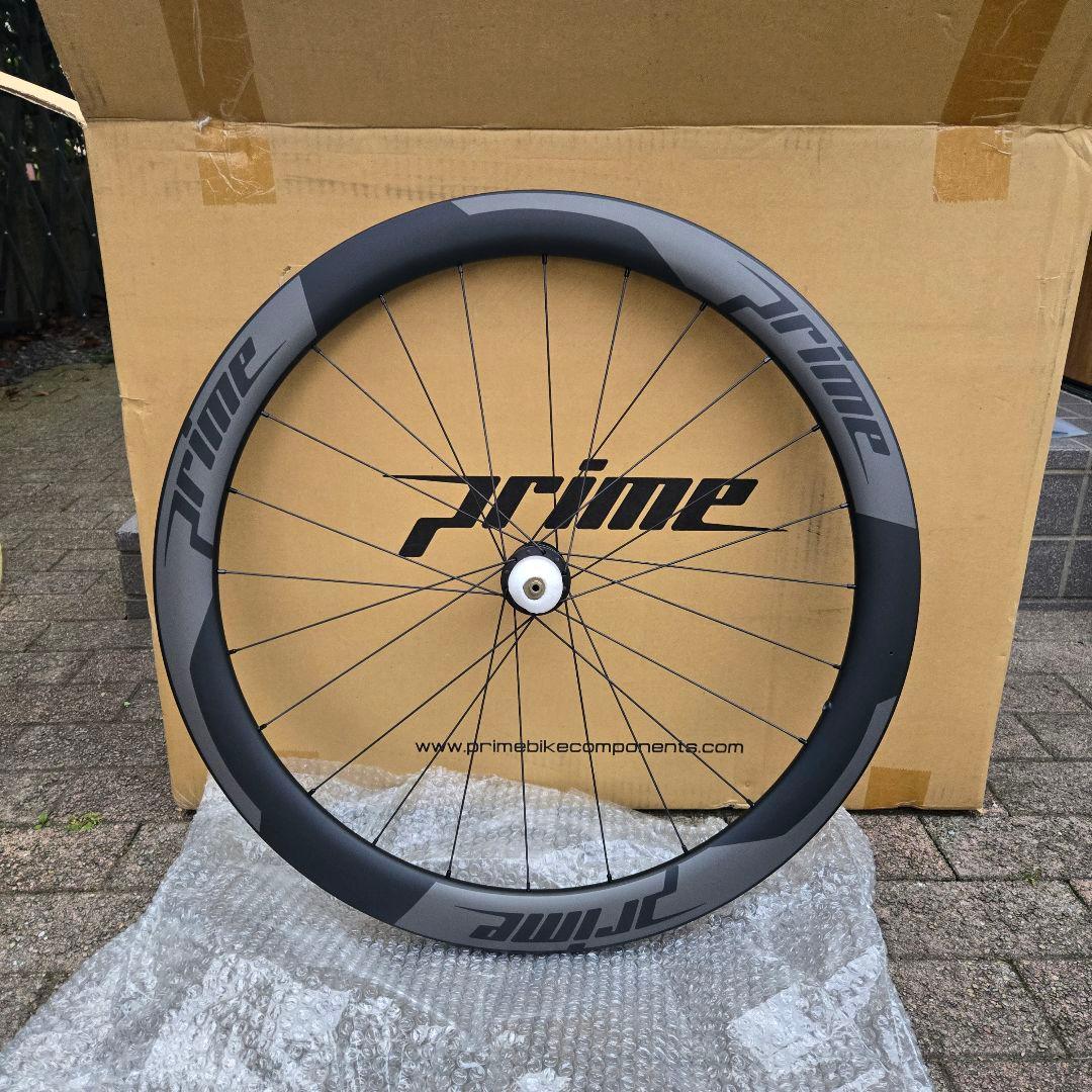 【新品・前後】Prime RR-50V2 カーボンクリンチャー ディスクホイール