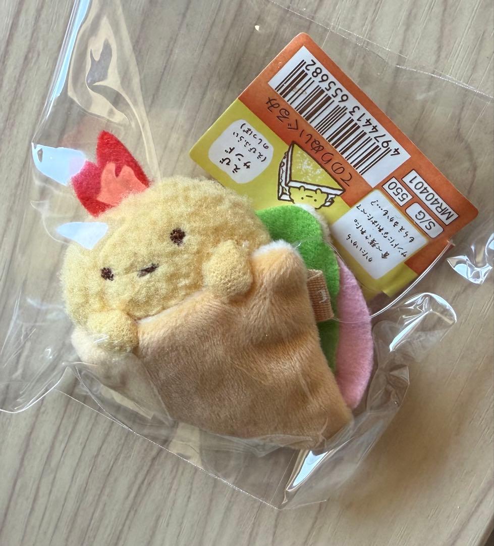 すみっコぐらし　タグ付きてのりぬいぐるみ