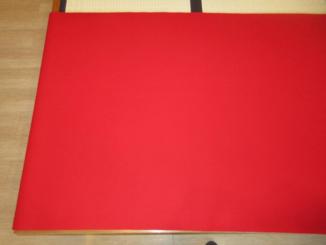 専用です 送料込【逢絢亭】茶道具 天壇毛氈 赤 大幅サイズ 日本フェルト製 紙箱