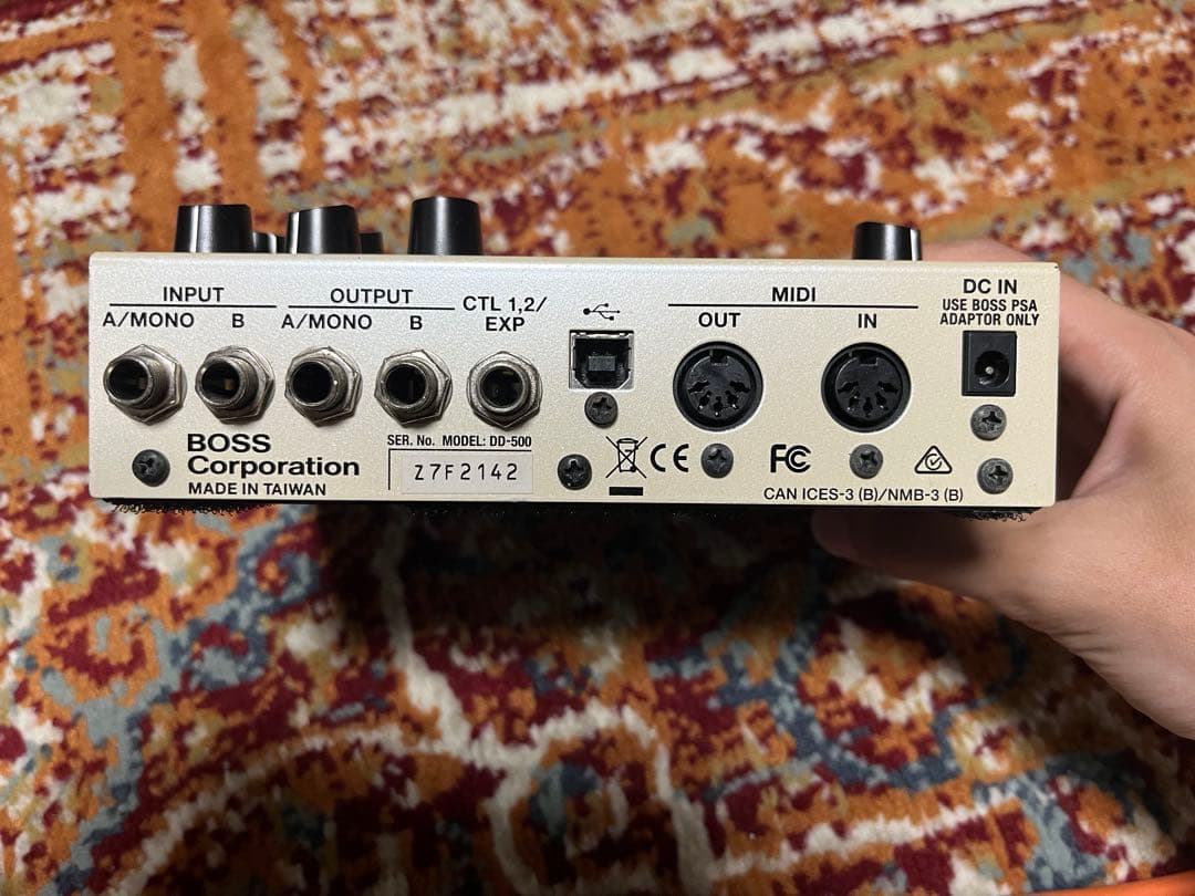 BOSS DD-500 デジタルディレイ 説明書付き