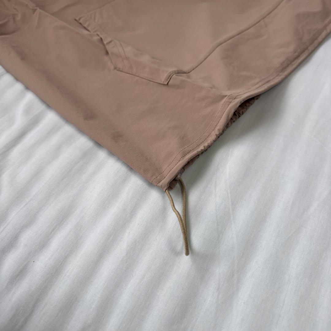 パーリーゲーツ　ベージュ 半袖パーカー