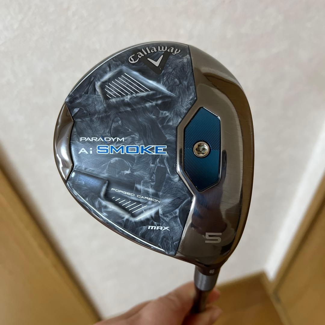 キャロウェイPARADYM Ai SMOKE MAXフェアウェイウッド5Wメンズ
