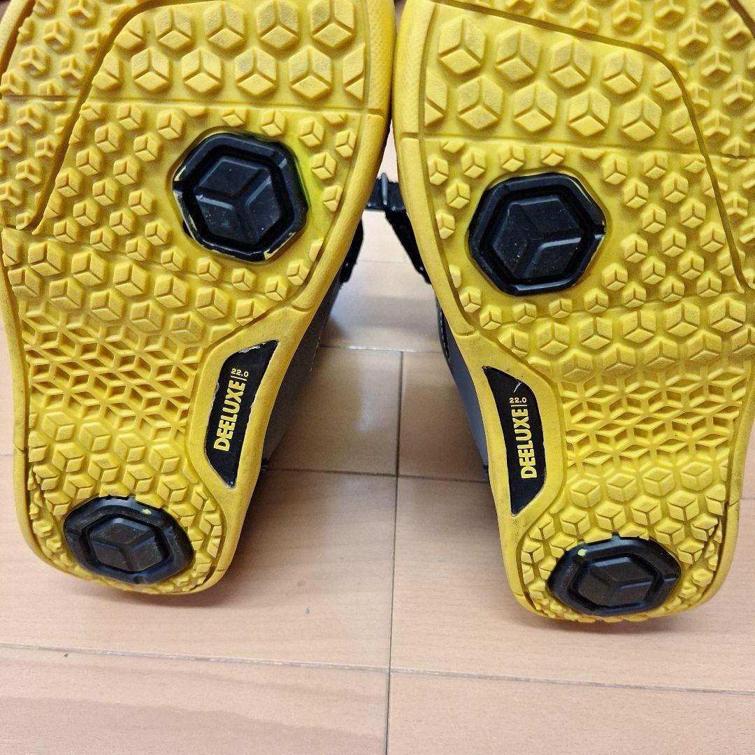 DEELUXE　ジュニア　スノーボードブーツ　スノボ　ブーツ　２２cm