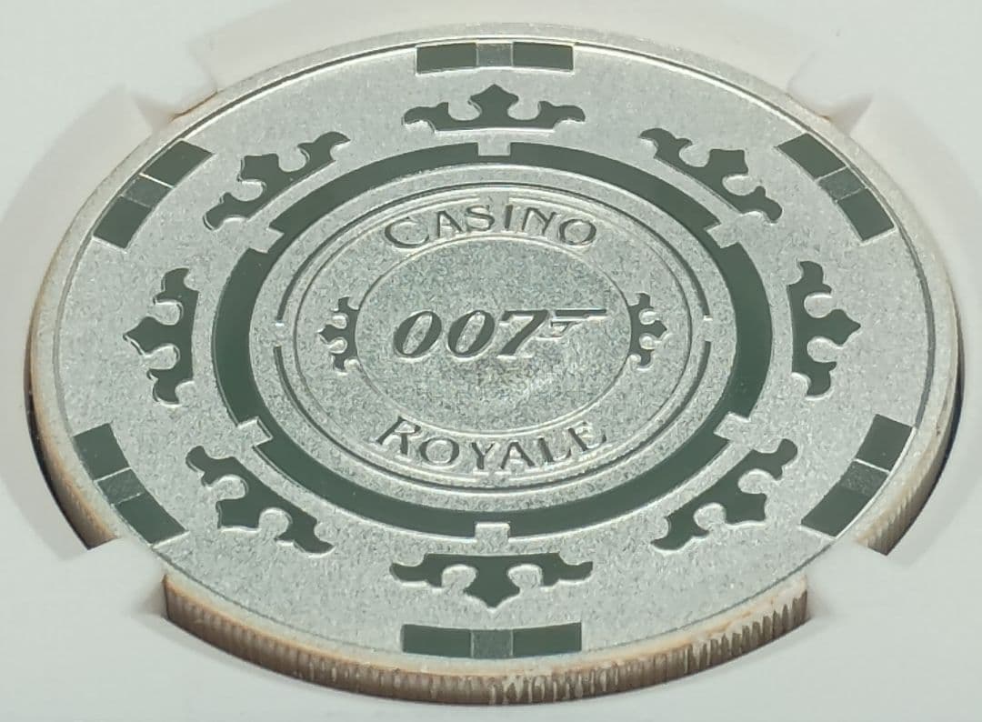 2023 ツバル James Bond 007 1ドル銀貨 NGC MS70FR