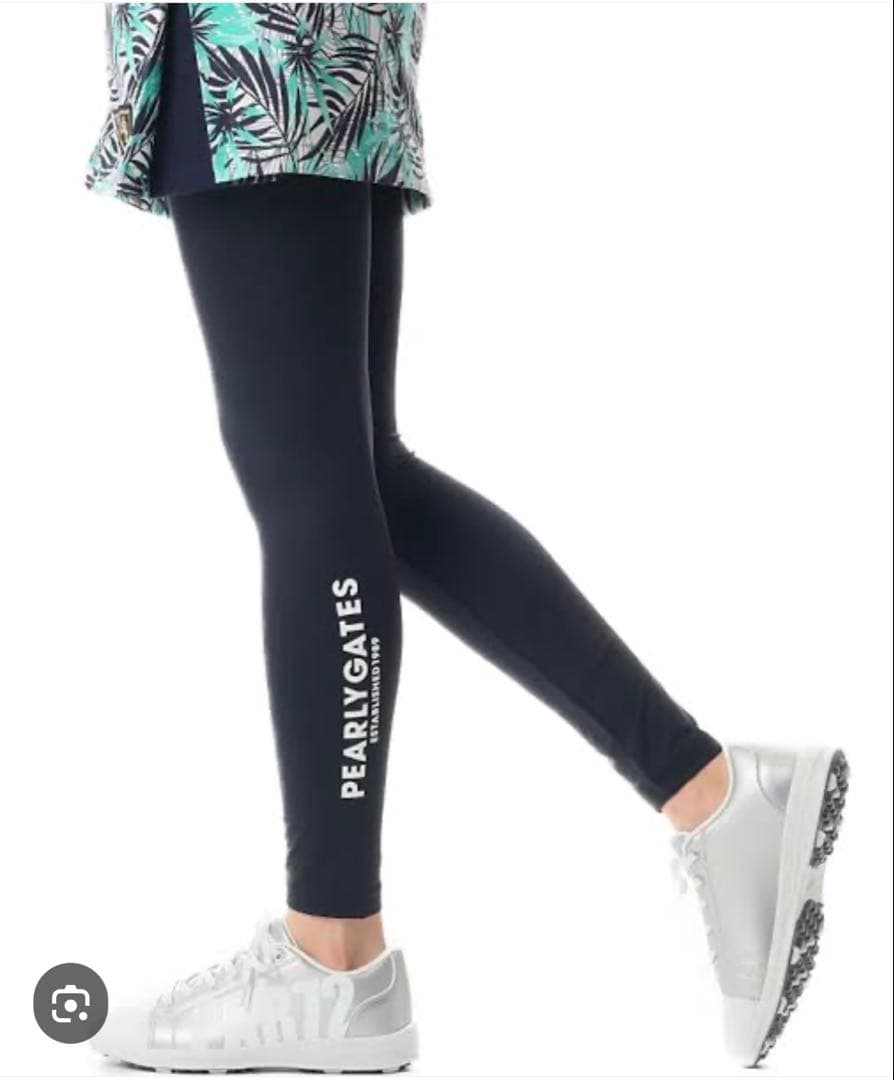 PEARLY GATES ブラック レギンス FREE