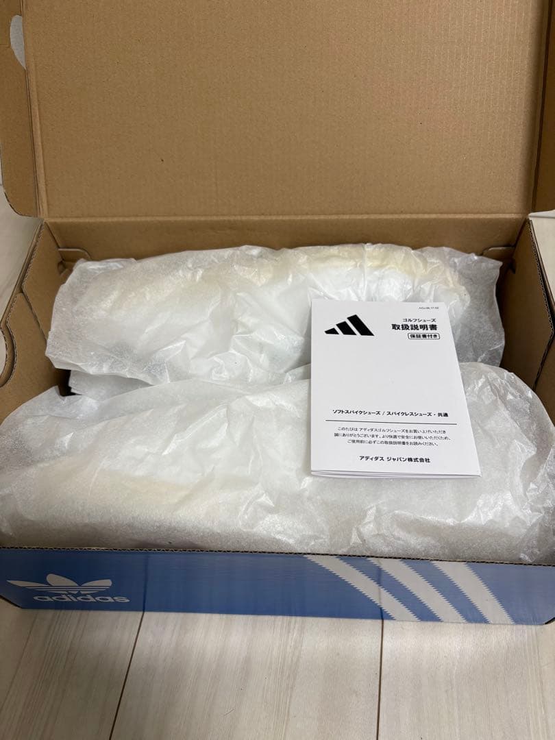 【美品・2回のみ着用】adidas スタンスミス　ゴルフシューズ